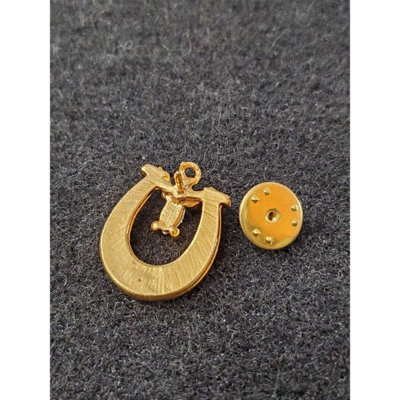 Lucky Horseshoe Pin - Good Luck Brooch Victorian pin Equestrian. Sweethe… - Picture 7 of 10